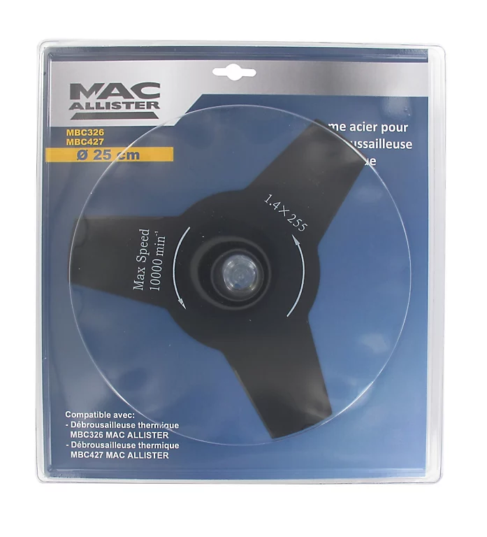 Castorama Couteau Taillis 3 Dents Ø25 Pour Débroussailleuse Mac Allister 1 Castorama Couteau Taillis 3 Dents Ø25 Pour Débroussailleuse Mac Allister