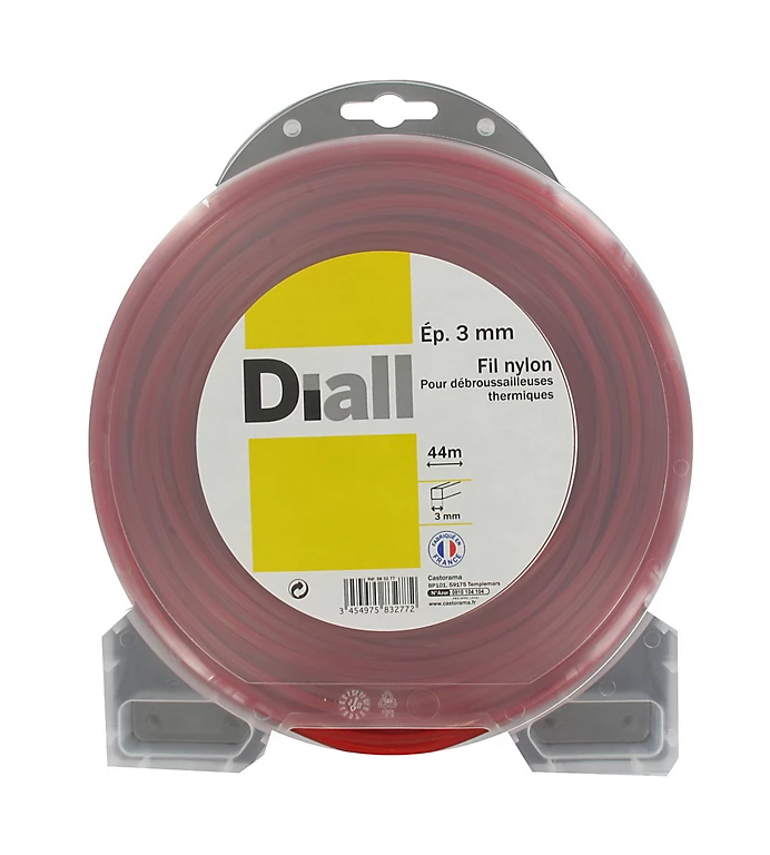 Castorama Fil De Nylon Carré Diall 3mm 44m 1 Castorama Fil De Nylon Carré Diall 3mm 44m