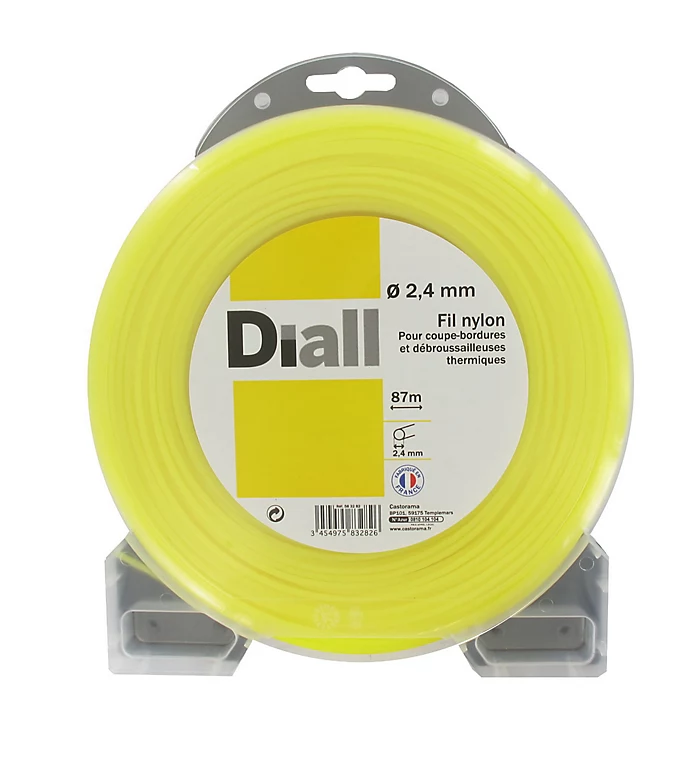Castorama Fil De Nylon Rond Diall Ø2,4mm 87m 1 Castorama Fil De Nylon Rond Diall Ø2,4mm 87m