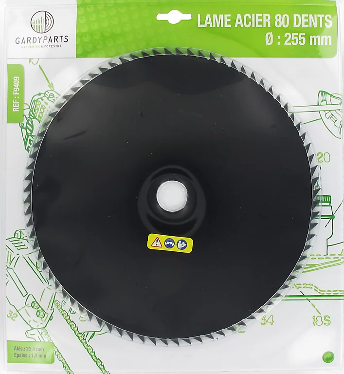 Castorama Lame Acier 80 Dents 25 Cm ø25,4 Mm Pour Débroussailleuse 1 Castorama Lame Acier 80 Dents 25 Cm ø25,4 Mm Pour Débroussailleuse